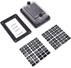 Водонепроницаемый 12-контактный блок предохранителей постоянного тока 12 В блок предохранителей для автомобильного автомобиля, грузовика, лодки, морской RV - Product Image 3