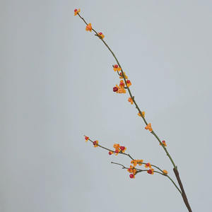 Fiori artificiali prosperità frutti piccoli cachi decorazioni fiori artificiali arredamento per la casa cinese - Product Image 5