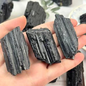Nhà Máy Giá Loose Đá Quý Năng Lượng Đá Khác Pha Lê Thủ Công Mỹ Nghệ Nguyên Đen <span class=keywords><strong>Tourmaline</strong></span> Cho Trang Trí Nội Thất - Product Image 3