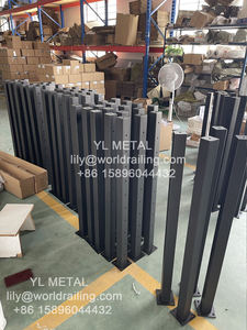 מעקה כבלים מפלדת אל-חלד איכותית לחוץ, למרפסת ולגדר, עם עמודי כבלים ממתכת YL - Product Image 6