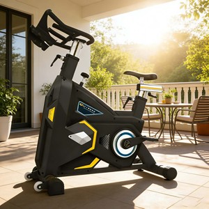 Belt Drive Indoor <strong>Cycling</strong> Bike Home Use Dynamic Exercise Bike Variable Speed Fitness Training Equipment - Product Image 3
