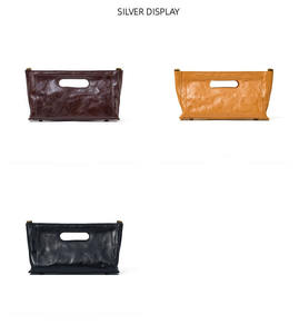 Bolso de Cuero Personalizado de Diseñador, Bolso Multifuncional para Mujer, Bolso Bandolera de Piel de Vaca, Fábrica de Origen, Logotipo Personalizado - Product Image 3