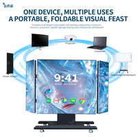 Tout-en-un Smart LED Panel Video Wall TV Lift and Fold Meeting LED Interactive Board Display Screen Table pour l'enseignement scolaire