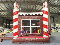 Château gonflable commercial pour enfants, château gonflable de Noël, idéal pour les entreprises de location