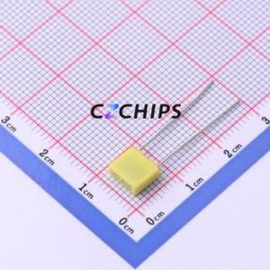 ตัวเก็บประจุฟิล์ม PE102J2A0504ผ่านชิ้นส่วนรู (THT),P = 5มม. 1nF 5% 100V โพลีเอสเตอร์ที่เป็นโลหะ - Product Image 1