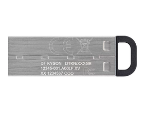 Unidad Flash <span class=keywords><strong>USB</strong></span> <span class=keywords><strong>Kingston</strong></span> DataTraveler Kyson de 128 GB, 64 GB, 256 GB, <span class=keywords><strong>USB</strong></span> 3.2, Metálica, DTKN - Product Image 4