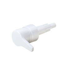Pompe à lotion en plastique monomatière, couleurs personnalisées, pompe à savon liquide moussant pour shampoing et lotion, 24/28/33 mm