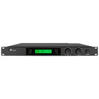 Amplificateur de puissance numérique de classe D pour subwoofer, 1000W*2 RMS, format 1U avec écran, grande puissance
