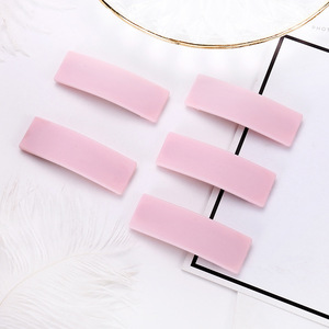 Candy Color Hair <b>Clips</b> 12 Cm Solid Color Daily Use For Girls - Product Image 4