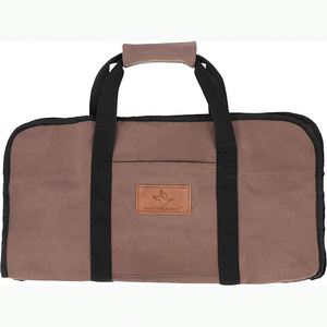 Sac de transport pour bois de chauffage, échantillon gratuit, sac de rangement spécial pour bois de chauffage, porte-bois de chauffage extérieur avec poignées (marron) - Product Image 3