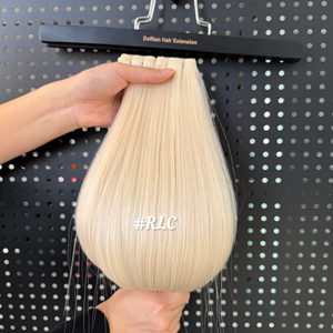 Extensions de cheveux humains en trame Genius à double trame <span class=keywords><strong>russe</strong></span> brute en stock important, 18-22 pouces, peuvent être coupées, extensions de cheveux Genius - Product Image 4