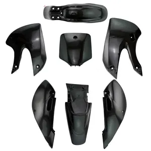 Plastic Spatbord Compleet Kuip Kit Voor Kawasaki Klx 110 KLX110 Drz Kx 65