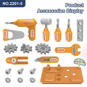 Kit de réparation de jeu d'imitation unisexe 2-en-1 personnalisé petite boîte de rangement pour maison établi modèle de jouet pour enfants en plastique garçons - Product Image 5