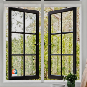 חלונות אלומיניום מודרניים מבודדים חום וקול, בעלי זיגוג משולש כפול, מבית AMJ Custom House Project - Product Image 1