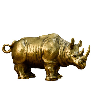 New Products 2024 Unique Decorative <strong>Rhino</strong> Figurines <strong>Statue</strong> Outdoor Garden <strong>Rhino</strong> Sculpture Animal <strong>Statue</strong> Toy - Product Image 5