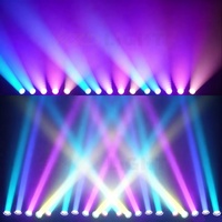 5-Köpfige Bewegliche LED Wash Beam Bühnenbeleuchtung RGB Zitronengelb mit Zusatzbeleuchtung Hintergrund Disco