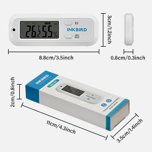 <span class=keywords><strong>INKBIRD</strong></span> ITH-12S capteur de température et d'humidité maison intelligente hygromètre numérique intérieur <span class=keywords><strong>thermomètre</strong></span> - Product Image 3