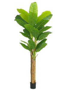 Planta Decorativa Artificial de Bananeira Tropical em Vaso para Exibição em Casa ou Escritório - Product Image 6