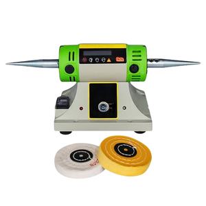 Amoladora de Banco Eléctrica de Dos Cabezas para Pulir y Grabar Jade, Madera y Joyería - Product Image 1