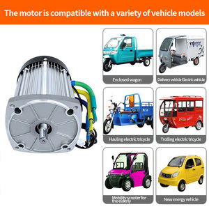 Kit de Motor sin escobillas de CC de alta velocidad de 60V, 72V, 2200W para motocicleta eléctrica DIY, máquina de entretenimiento Le Bar CarGame - Product Image 5