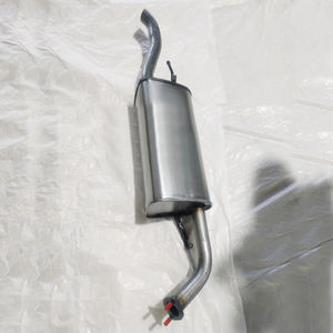 Vente en gros de pièces de rechange Système d'échappement en acier inoxydable Tuyau d'échappement Silencieux d'échappement 1.5mm poli miroir pour Chevrolet Aveo - Product Image 3