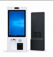 Moniteur tactile Android tout-en-un 27 pouces avec SDK, résolution 1920x1080, stockage 128 Go, impression et paiement en libre-service