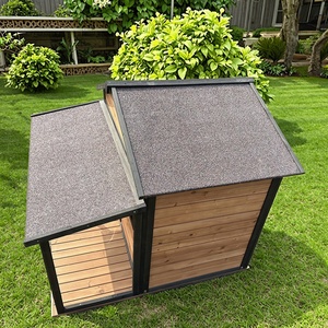 SDD026 Eco-Friendly Modern Wooden Dog House Outdoor Fir Wood Pet Kennel Casa Para Perros for Dogs All Seasons - Product Image 4