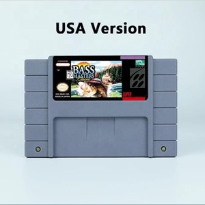 Bass Masters Classic USA Version pour Super pour Nintendo S NTSC PAL Cartouche Jeu Bassin's Black Bass Fabriqué en plastique - Product Image 2