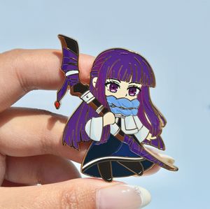 3 Styles d'Accessoires Frieren Beyond Journey's End : Badges, Broches et Épingles en Métal et Alliage, Bijoux Artisanaux, Épingles Anime - Product Image 3