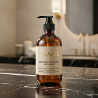 Gel Douche Bio à l'Aloe Vera Akaril Marque Privée, Blanchissant, Nourrissant, Hydratant, pour Peaux Sensibles, Naturel