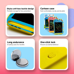 益智卡通玩具儿童电子画板8.5英寸液晶写字板数字可擦素描画垫魔术涂鸦 - Product Image 4