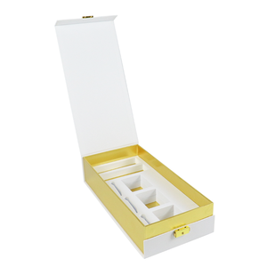 Collapsible Storage Box Small Packaging Paper Boxes Black Lamenated Magnetic Sunglasses Box for Dental Models - Product Image 5