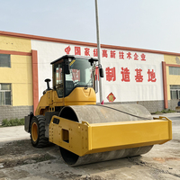 Machine de construction chinoise 8 tonnes mini rouleau de route vibrant de 10 tonnes