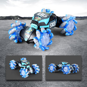 Juguete giratorio de radio de doble cara de 360 grados, coches pequeños, ciclones, rebote, coche acrobático Rc de doble cara - Product Image 5