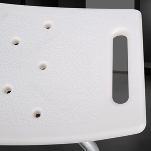 Kleiner und Leichter Badezimmer-Duschhocker für Senioren und Menschen mit Behinderung Höhenverstellbare Duschbank Duschstuhl - Product Image 2