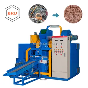 Safe and reliable scrap wire copper rice crusher is more reliable