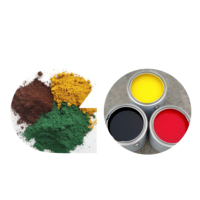 Revêtement fe2O3 coloful oxydes poudre d'oxyde de fer