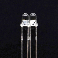 Diode LED ronde ultra-lumineuse de 3 mm, lentille transparente, blanc, jaune, vert, bleu, rouge, LED DIP, service personnalisé
