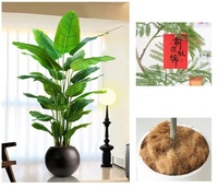 Plantes artificielles H485, arbres, plantes oiseau de paradis, décorations de sol de luxe pour salon, plantes en pot, décoration de paysage