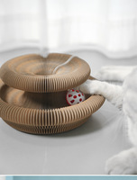 Jouet pour chat en papier interactif et écologique personnalisé, durable, griffoir magique pour chat, style tunnel pour chats d'intérieur