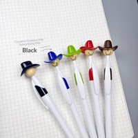 Stylo publicitaire créatif en forme de petite gourde, style denim, personnalisable avec LOGO, idéal pour les salons professionnels et événements, stylo à bille 0,7 mm