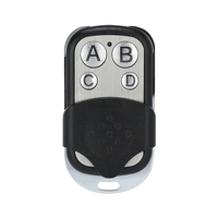 Control Remoto Inalámbrico RF de 2/4 Botones, 315MHz/433MHz, con Certificación CE, ROHS, FCC, UKCA, para Abrir Puertas de Garaje y Portones
