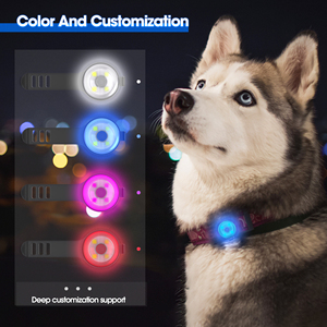 UMIONE - <span class=keywords><strong>Collar</strong></span> de Seguridad para Mascotas con Diamantes Personalizados, Resistente al Agua, Recargable, con Luz <span class=keywords><strong>LED</strong></span>, Accesorios para Collares de Perros - Product Image 3