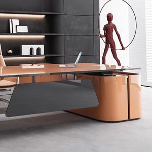 Escritorio Ejecutivo Moderno TM-89672 Muebles de Oficina Blancos Diseño Minimalista Para Espacio de Trabajo - Product Image 4