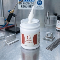 Pâte de soudure sans plomb TIBright en aluminium 227g, soluble dans l'eau, écologique pour les réparations CVC