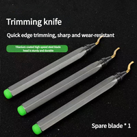 Lame d'ébavurage multifonctionnelle en alliage d'aluminium de haute qualité couteau de chanfreinage et de coupe manuel pour outils d'ébavurage