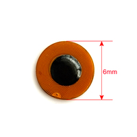 Micro plus petite pcb icode slix puce anti métal RFID autocollant étiquette NFC mini cousable hf étiquettes étiquettes FPC rfid autocollant