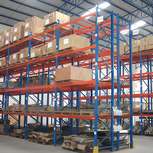 نظام رفوف معدنية عالية الجودة للمستودعات، رفوف حديدية متينة للاستخدام الخارجي، رفوف صناعية للبضائع - Product Image 5