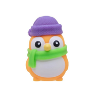 Jouet Squishy Pingouin en PU Super Solide, Anti-Stress Sensoriel, Fidget, Nouveauté, Cadeau de Bureau pour Enfants, Adolescents et Adultes, Marque FR 14+