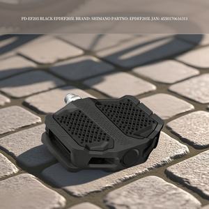 LEWEE LW-PP208 de pédale de vélo B289DU Partage de vis antivol Pédale de vélo publique Réflecteur d'essieu antidérapant Pièces de cyclisme - Product Image 6